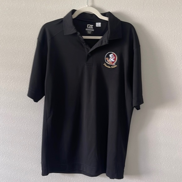 Cutter & Buck Shirts Collegiate Florida State University Polo Sz M